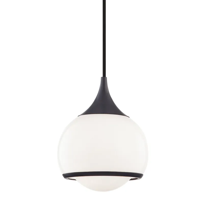 Reese 1-Light Pendant in Old Bronze 6.75W x 8.25H