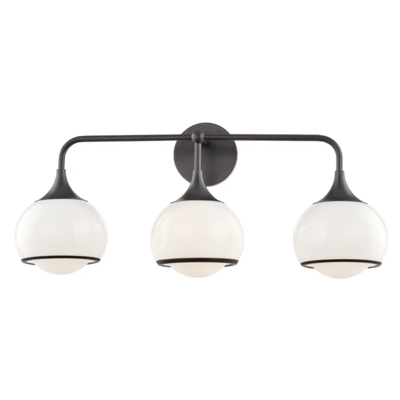 Reese 3-Light Bath and Vanity in Old Bronze 26.75W x 11.25H