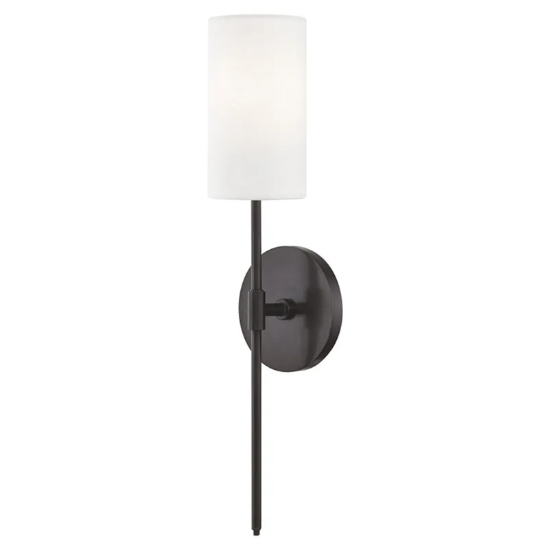 Olivia 1-Light Wall Sconce in Old Bronze 4.75W x 18.75H