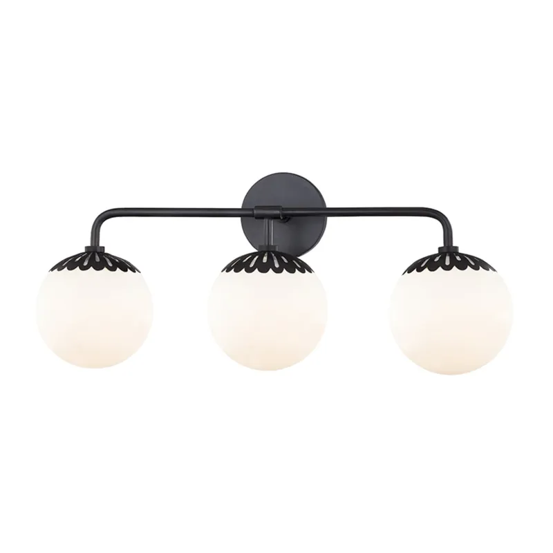 Paige 3-Light Bath and Vanity in Old Bronze 24W x 10.5H