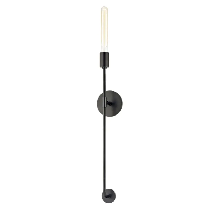 Dylan 1-Light Wall Sconce in Old Bronze 4.75W x 35H