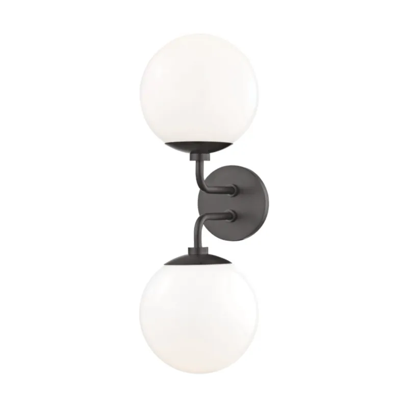 Stella 2-Light Wall Sconce in Old Bronze 7W x 20H