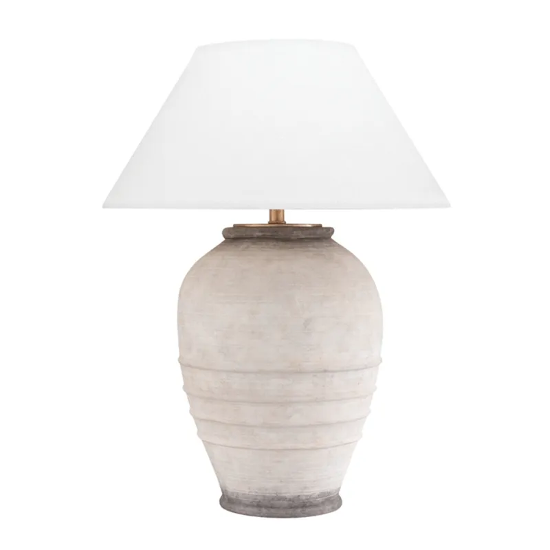 Decatur 1-Light Table Lamp in Ash 21W x 33.5H
