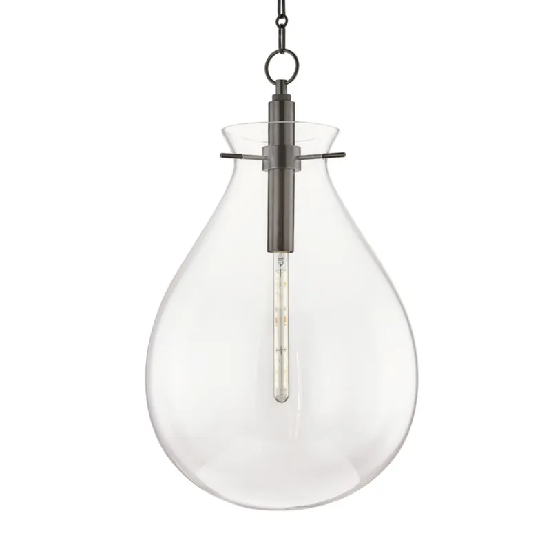 Ivy 1-Light Pendant in Old Bronze by Becki Owens 18W x 30.5H