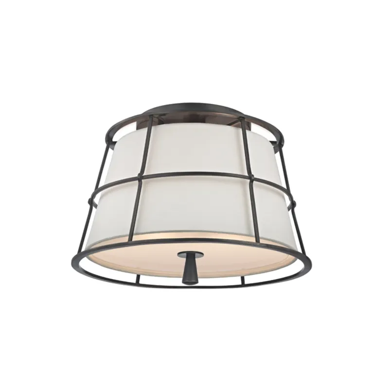 Savona 2-Light Semi Flush in Old Bronze 14.25W x 10.5H