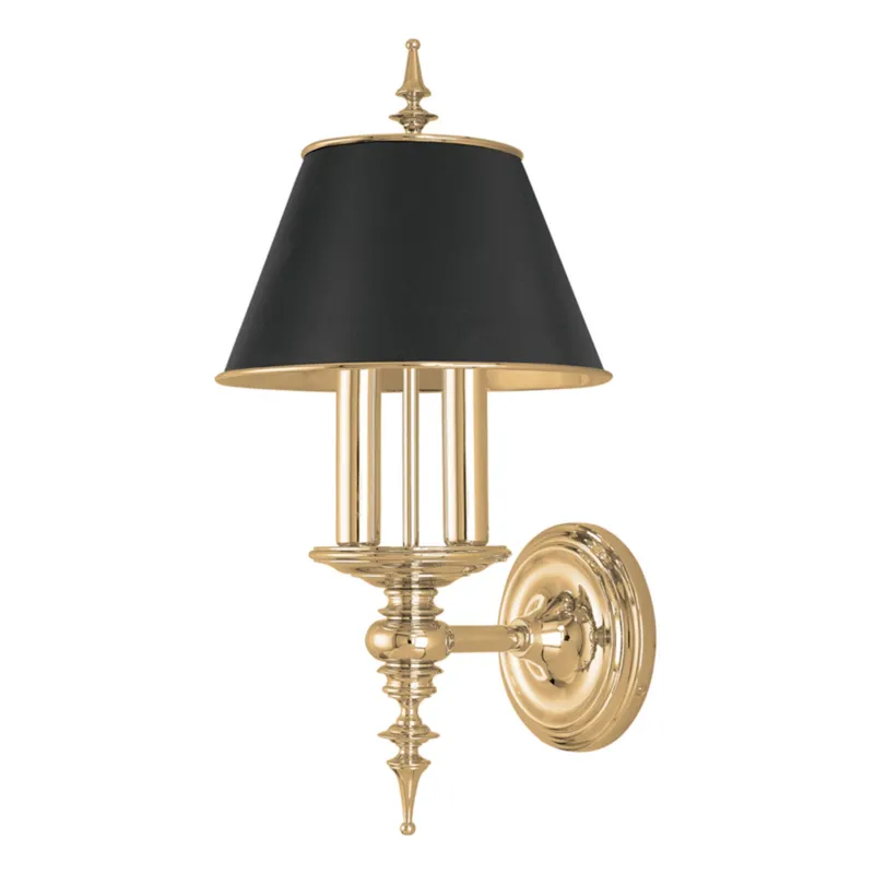 Cheshire 2-Light Wall Sconce in Aged Brass 8.5W x 17.5H