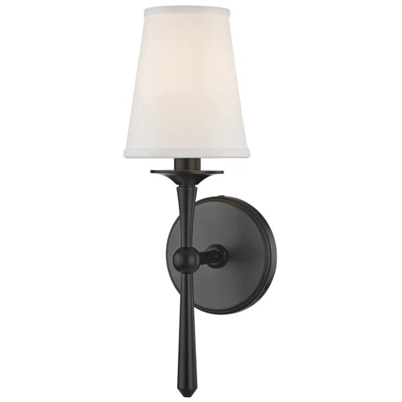 Islip 1-Light Wall Sconce in Old Bronze 4.75W x 14.75H