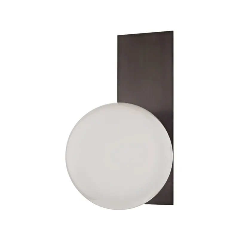 Hinsdale 1-Light Wall Sconce in Old Bronze 7.5W x 12.75H