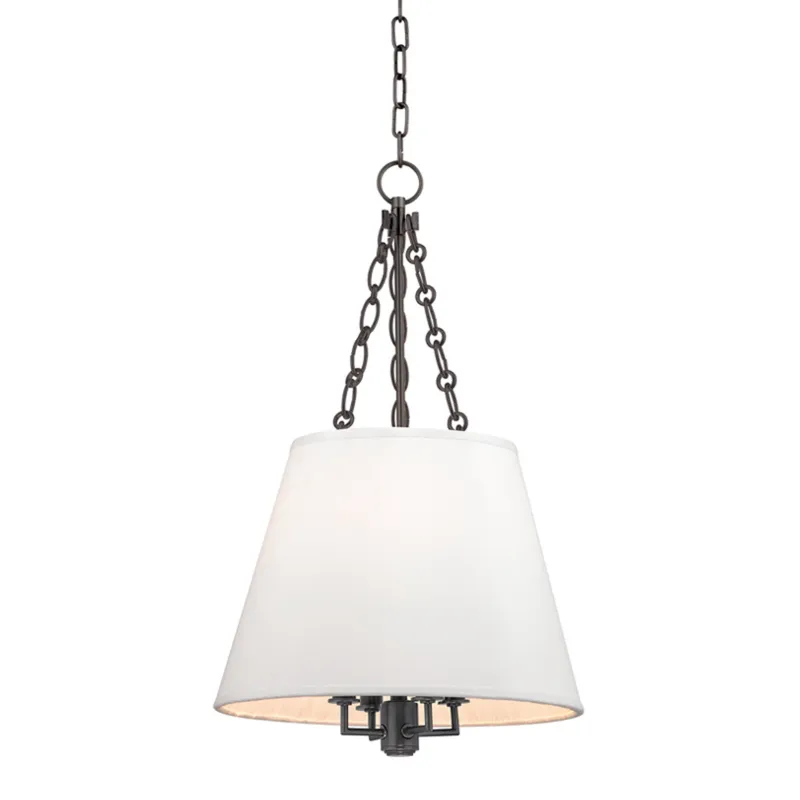Burdett 4-Light Pendant in Old Bronze 15W x 24.25H