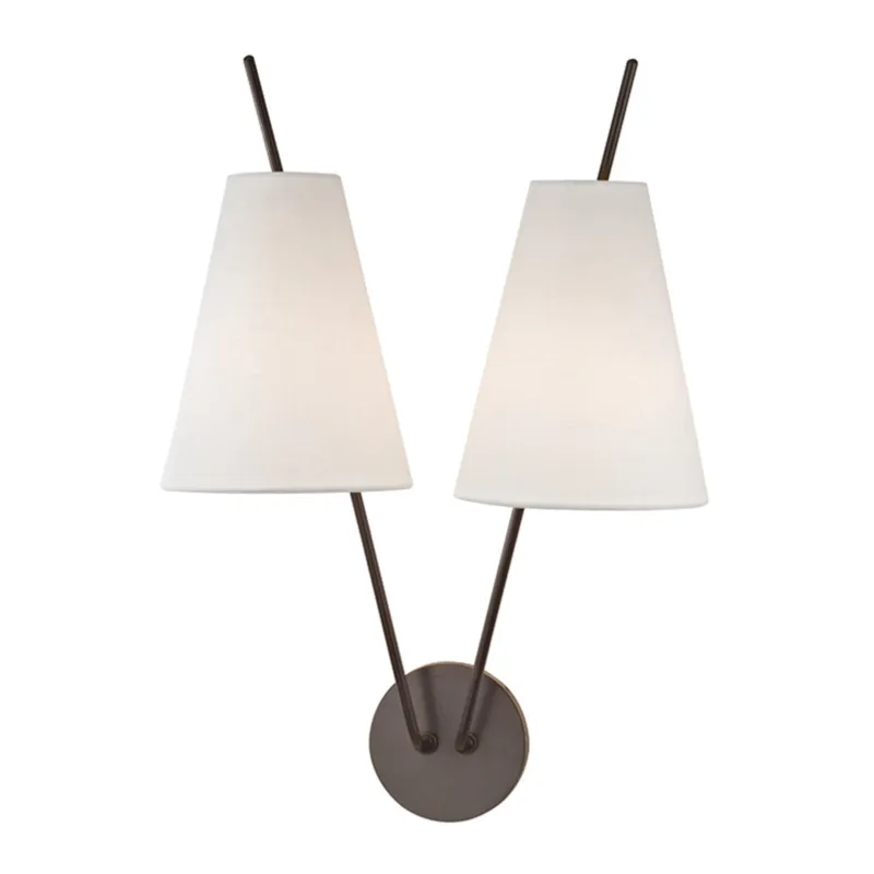 Campagna 2-Light Wall Sconce in Old Bronze 14W x 22H