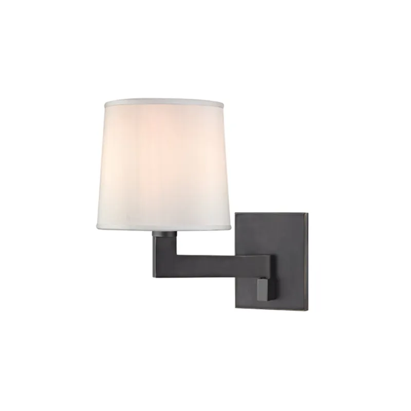 Fairport 1-Light Wall Sconce in Old Bronze 7.5W x 11.25H