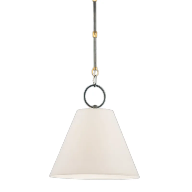 Altamont 1-Light Pendant in Distressed Bronze 12.25W x 30H