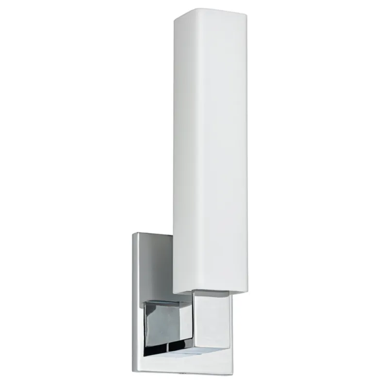 Livingston 1-Light Bath and Vanity in Polished Chrome 4.5W x 13.75H