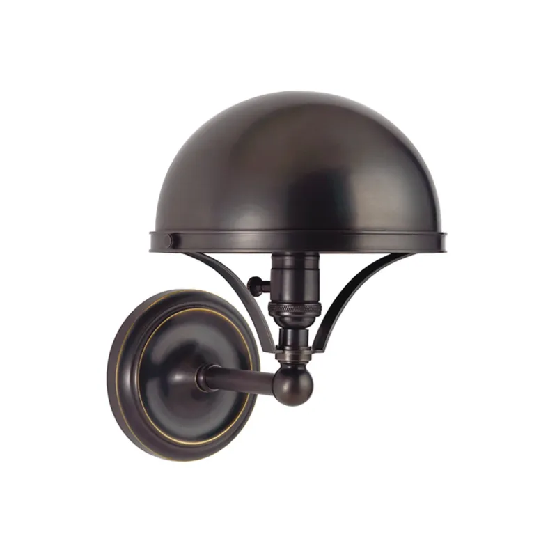 Covington 1-Light Wall Sconce in Old Bronze 7.75W x 10.5H