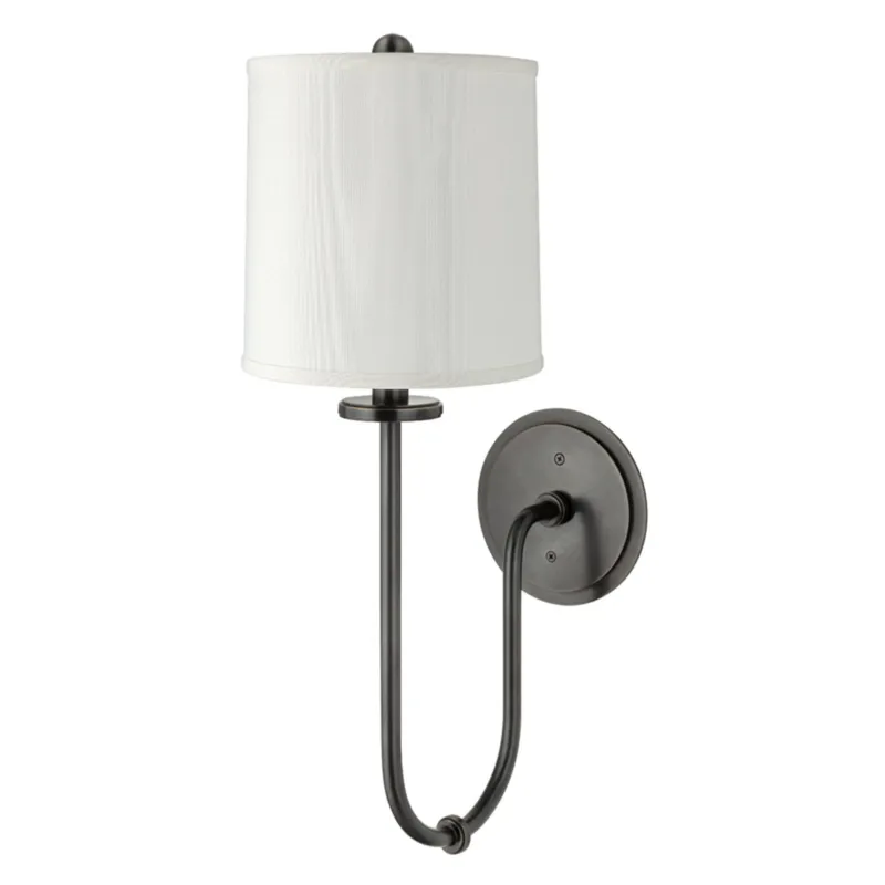 Jericho 1-Light Wall Sconce in Old Bronze 7W x 20.5H