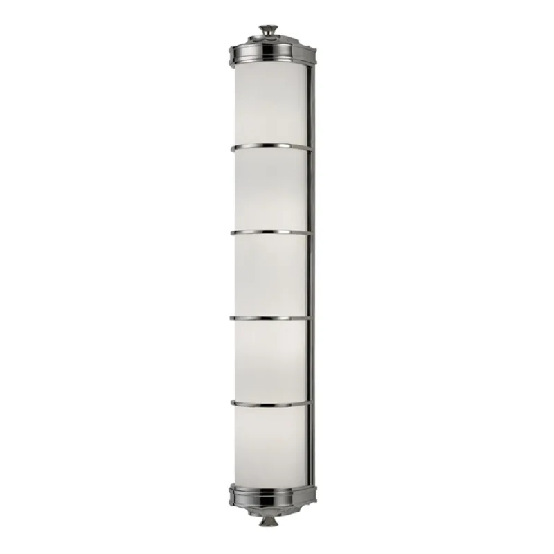 Albany 4-Light Wall Sconce in Polished Nickel 4.75W x 29.75H