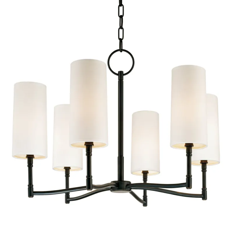 Dillon 6-Light Chandelier in Old Bronze 25W x 16.25H