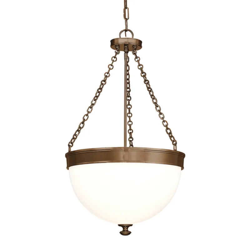 Barrington 3-Light Pendant in Historic Bronze 17W x 27.75H