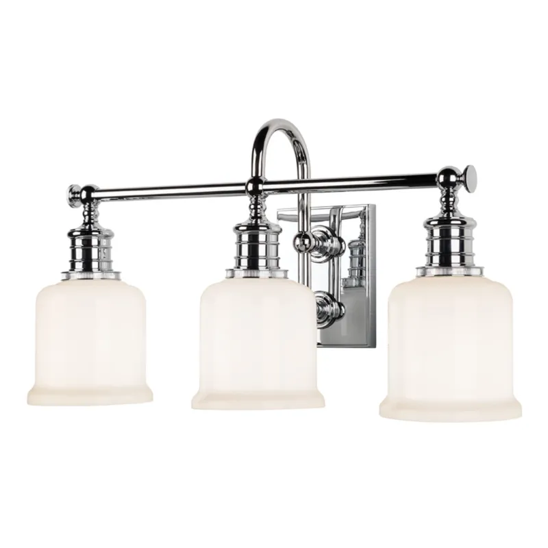 Keswick 3-Light Bath and Vanity in Polished Chrome 21W x 11H