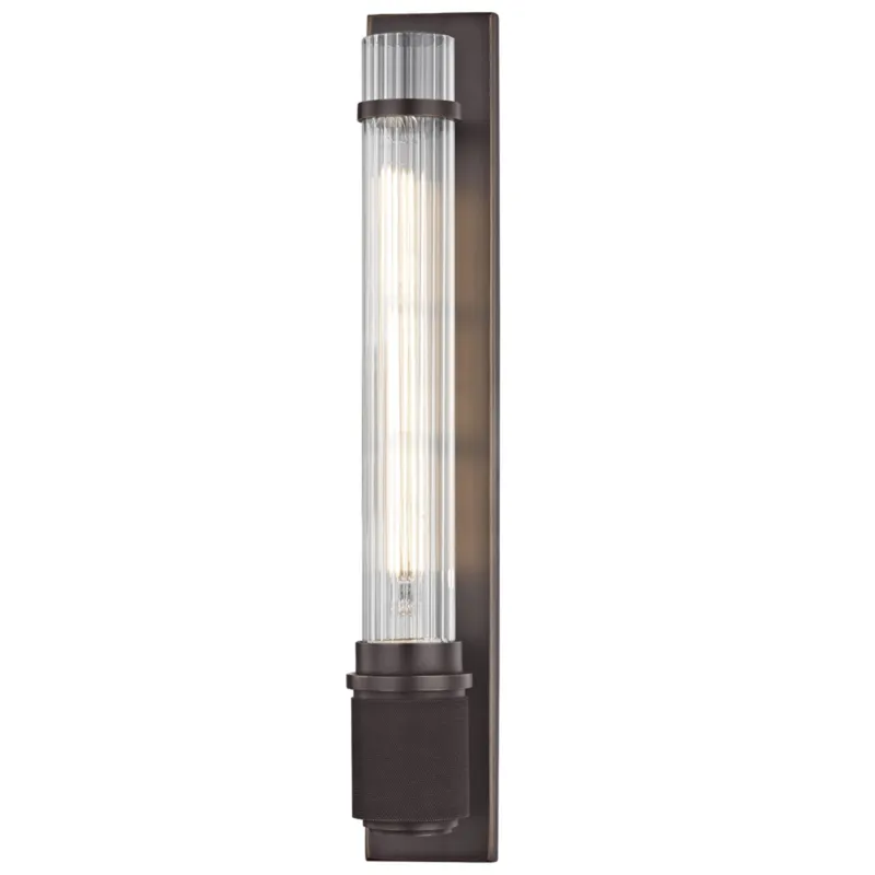 Shaw 1-Light Wall Sconce in Old Bronze 2.5W x 15.5H
