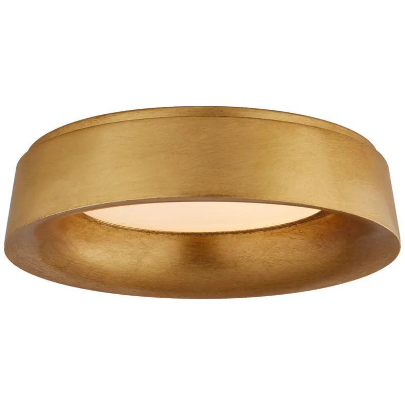 Barbara Barry Halo Large Flush Mount in Gild Ceiling Light W17.5" x H4.5"