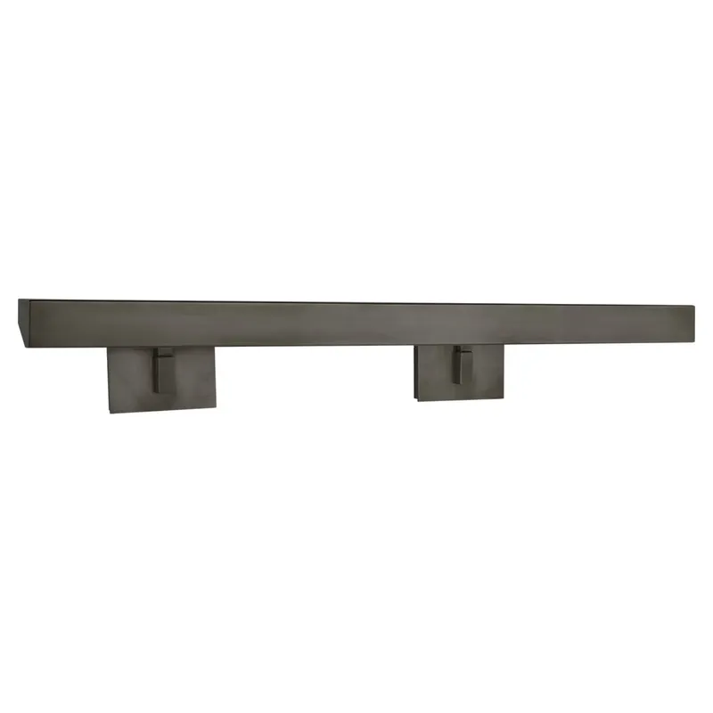 J. Randall Powers McClain 30" Hardwired Picture Light in Bronze Wall Light W30" x H4.5"
