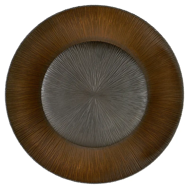 Kelly Wearstler Utopia Large Reflector Sconce in Aged Iron Wall Light W15" x H15"