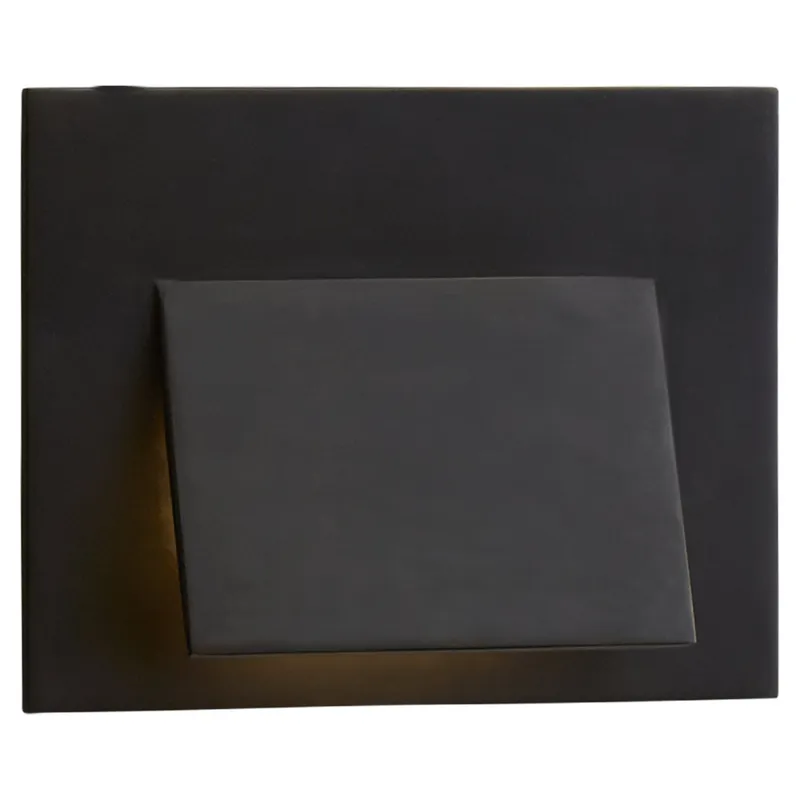 Kelly Wearstler Esker Envelope Sconce in Bronze Outdoor Lighting W9" x H7"
