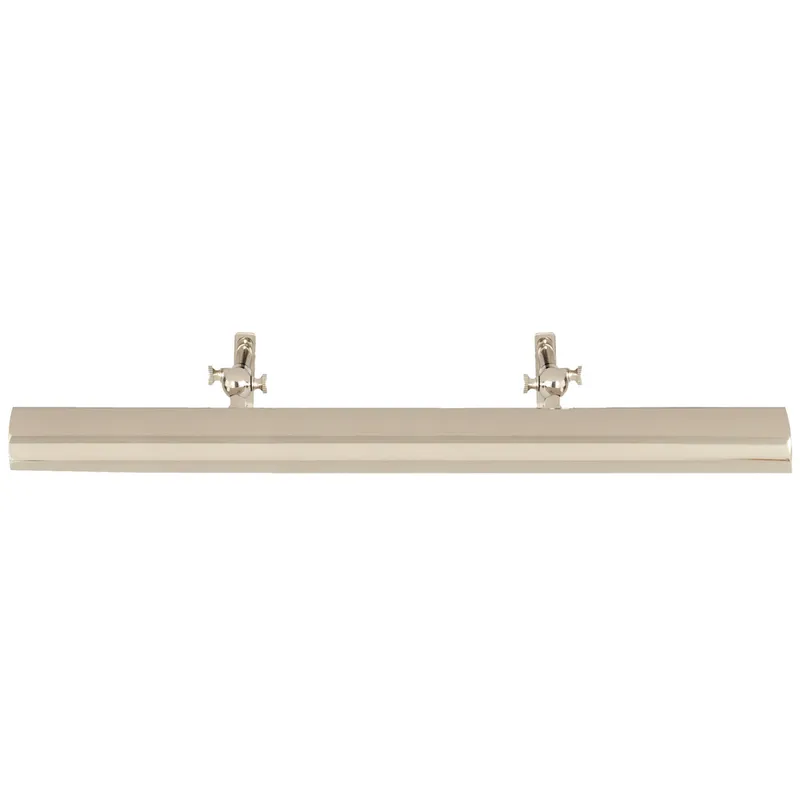 Chapman & Myers Frame Makers 24" Picture Light in Polished Nickel Wall Light W24" x H1.5"