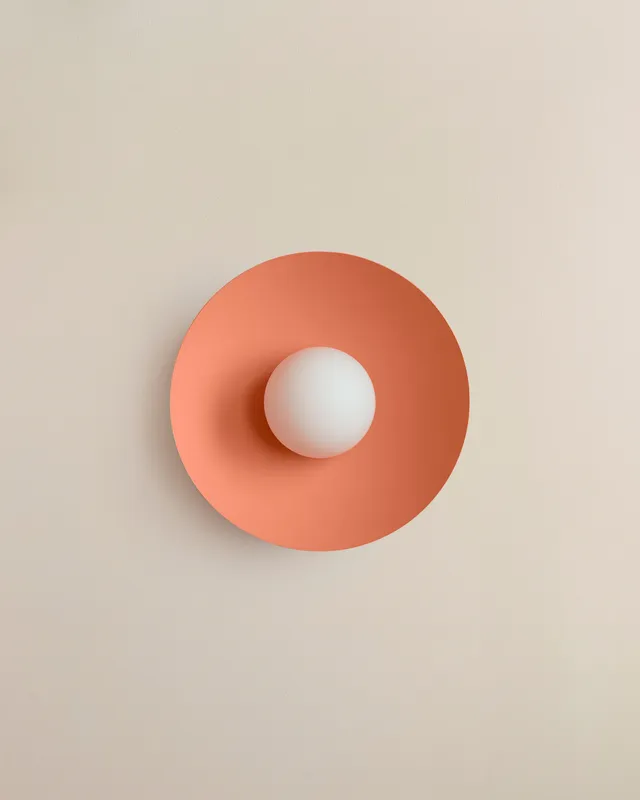 Arundel Orb Surface Mount – Peach / Blackened Brass / Slim (ADA)