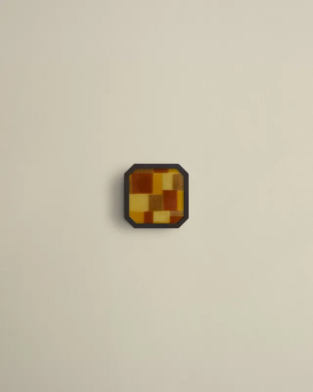 Strata Surface Mount – Small / Harvest Patchwork / Blackened Brass / Hardwire